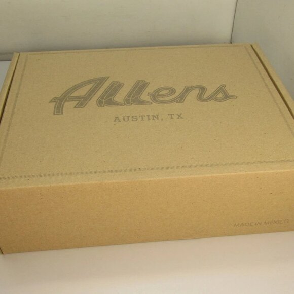 NEW ALLEN'S Women’s Coyote Moon Cowboy Boots, Size 5.5, Snip Toe, Low Heel - Picture 6 of 8